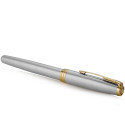 Перьевая ручка Parker SONNET Stainless Steel GT FP F 84 111