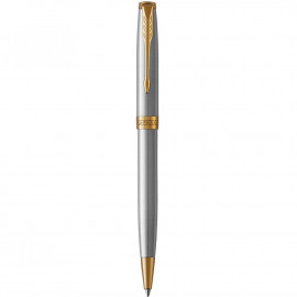 Кулькова ручка Parker SONNET Stainless Steel GT BP 84 132