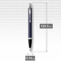 Шариковая ручка Parker IM Blue CT BP 22 432
