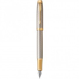 Перова ручка Parker IM Premium Warm Silver GT FP F 24111