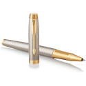 Ручка-роллер Parker IM Premium Warm Silver GT RB 24 122