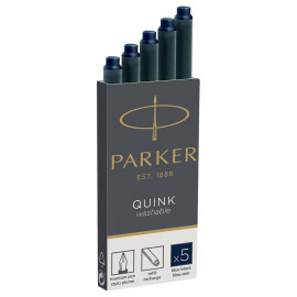 Картриджі Parker Quink /5шт. т.син. 11 410BLB