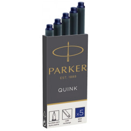 Картриджі Parker Quink /5шт. син. 11 410BLU
