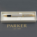 Ручка-роллер Parker IM Brushed Metal GT RB Трезубец 22222_TR4