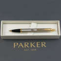 Кулькова ручка Parker IM Brushed Metal GT BP Тризуб 22232_TR