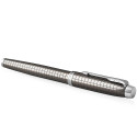 Ручка перова Parker IM Premium Dark Espresso Chiselled CT FP F 24 311