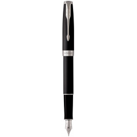 Ручка перова Parker SONNET Matte Black CT FP F 84 911