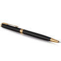 Шариковая ручка Parker SONNET Slim Black Lacquer GT BP 86 031