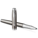 Ручка-роллер Parker IM Premium Dark Espresso Chiselled CT RB 24 322