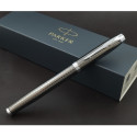 Ручка-роллер Parker IM Premium Dark Espresso Chiselled CT RB 24 322