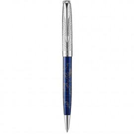 Ручка кулькова Parker SONNET SE Atlas Blue Silver PT BP 88 332