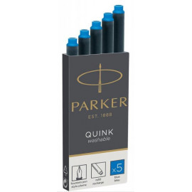 Картриджі Parker Quink / 5шт. Блакитн. 11 410WBL