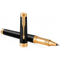 Ручка-роллер Parker PREMIER Black Lacquer GT RB 80 022