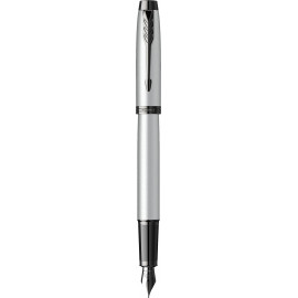 Ручка перьевая Parker IM Achromatic Grey BT FP F 22 811