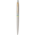 Кулькова ручка Parker JOTTER Stainless Steel GT BP Прапор синьо-жовтий 16032_T008c