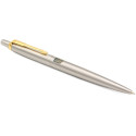 Ручка кулькова Parker JOTTER Stainless Steel GT BP Герб України жовто-синій 16032_T005c