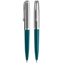 Ручка кулькова Parker PARKER 51 Teal Blue CT BP 55 332