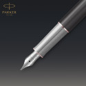Ручка перьевая Parker SONNET Metal & Grey Lacquer PGT FP F 68 211
