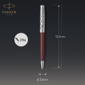 Ручка кулькова Parker SONNET Metal & Red Lacquer CT BP 68 332