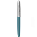 Ручка перова Parker PARKER 51 Teal Blue CT FP F 55 311