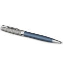 Ручка кулькова Parker SONNET Metal & Blue Lacquer CT BP 68 432