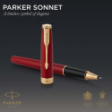 Ручка-роллер Parker SONNET Intense Red GT RB 86 225
