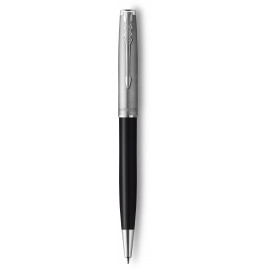 Ручка кулькова Parker SONNET Essentials Metal & Black Lacquer CT BP 83 532