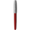 Ручка перова Parker SONNET Essentials Metal & Red Lacquer CT FP F 83 611