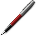 Ручка перова Parker SONNET Essentials Metal & Red Lacquer CT FP F 83 611