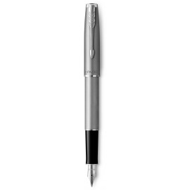 Ручка перова Parker SONNET Essentials Stainless Steel CT FP F 83 811