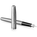 Ручка перова Parker SONNET Essentials Stainless Steel CT FP F 83 811