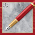 Ручка перьевая Parker IM Premium Red GT FP F 24 811