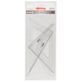 Набір косинців Rotring 2 шт. 16+22 см S0237840