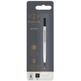 Стрижень Parker ролер. чорн. F блістер 10 121BK1