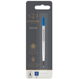 Стрижень Parker ролер. син. F блістер 10 121BLU1