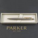 Ручка кулькова Parker JOTTER Stainless Steel GT BP Тигр у стрибку 16032_Z104b