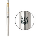 Ручка шариковая Parker JOTTER Stainless Steel GT BP Трезубец Сокол 16032_T050b