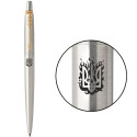 Ручка шариковая Parker JOTTER Stainless Steel GT BP Трезубец огненный 16032_T031b Ручка шариковая Parker JOTTER Stainless Steel GT BP Трезубец огненный 16032_T031b