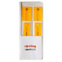 Набір трафаретів Rotring 4 шт. S0228630