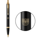Ручка кулькова Parker IM Black GT BP Тризуб Менора 22032_T052y