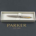 Ручка шариковая Parker JOTTER Stainless Steel GT BP Герб Украины 16032_T005b