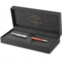 Ручка шариковая Parker SONNET Essentials Metal & Orange Lacquer CT BP 83 032