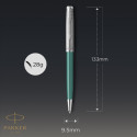 Ручка кулькова Parker SONNET Essentials Metal & Green Lacquer CT BP 83 332