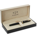 Ручка перова Parker SONNET Lacquer Black GT FP F 85 812