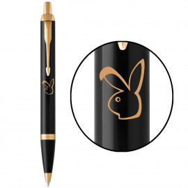 Ручка кулькова Parker IM Black GT BP Бойовий Кролик 22032_Z202y