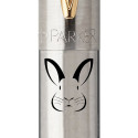 Ручка шариковая Parker JOTTER Stainless Steel GT BP Добрый Кролик 16032_Z205b