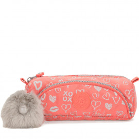 Пенал для ручок Kipling CUTE Hearty Pink Met (83S) K09406_83S