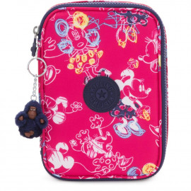 Пенал для ручок Kipling 100 PENS Doodle Pink (6DM) KI0347_6DM