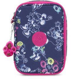 Пенал для ручек Kipling 100 PENS Doodle Blue (41D) KI0347_41D