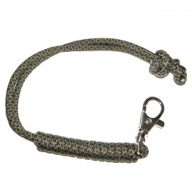 Темляк с карабином Зел.-Черн.